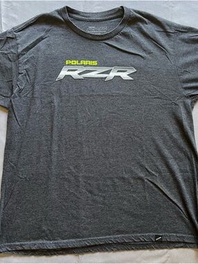 Polaris RZR Men's Short Sleeve Black Graphic Tee